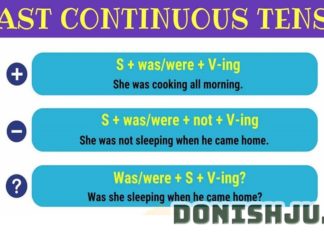 Замони гузаштаи давомдор – The past continuous tense