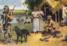 Машғулияти одамони ибтидоӣ Расми 17. Деҳаи зироаткорон ва чорводорон